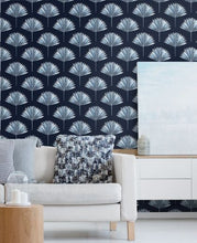 Load image into Gallery viewer, TROPICAL FAN PALM PEEL AND STICK WALLPAPER