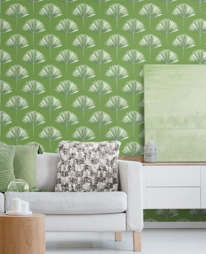 Tropical Fan Palm - Blue Patina