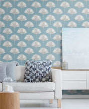 Load image into Gallery viewer, TROPICAL FAN PALM PEEL AND STICK WALLPAPER