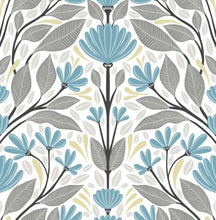 Load image into Gallery viewer, FOLK FLORAL PEEL AND STICK WALLPAPER