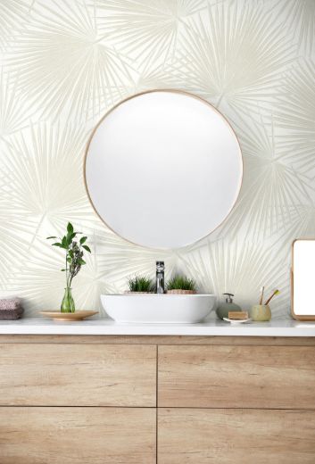 ARUBA PALM PEEL AND STICK WALLPAPER