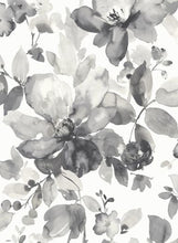 Load image into Gallery viewer, WATERCOLOR FLOWER PEEL AND STICK WALLPAPER