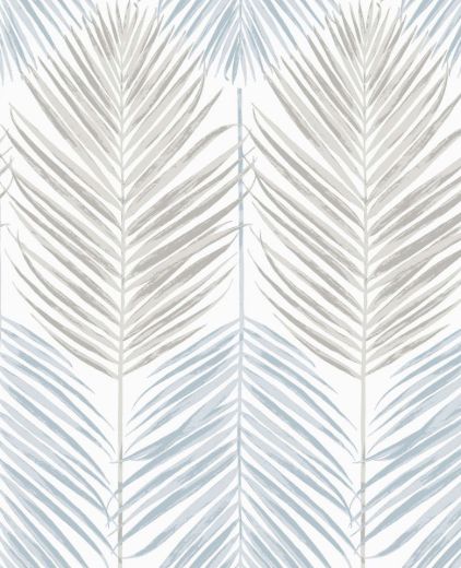 Two Toned Palm - Blue Mist & Daydream Grey