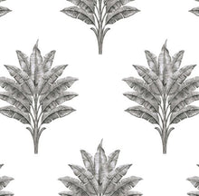 Load image into Gallery viewer, SEA BREEZE PALM PEEL AND STICK WALLPAPER