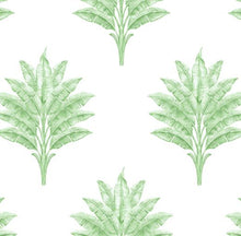 Load image into Gallery viewer, SEA BREEZE PALM PEEL AND STICK WALLPAPER