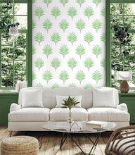 Load image into Gallery viewer, SEA BREEZE PALM PEEL AND STICK WALLPAPER