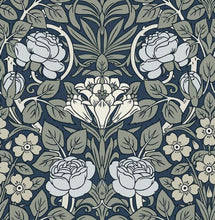 Load image into Gallery viewer, MORRIS ROSE PEEL AND STICK WALLPAPER