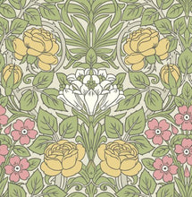 Load image into Gallery viewer, MORRIS ROSE PEEL AND STICK WALLPAPER