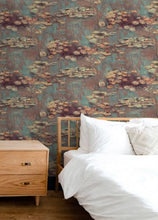Load image into Gallery viewer, LILY POND PEEL AND STICK WALLPAPER
