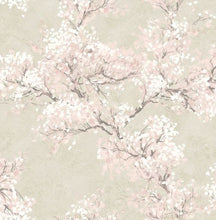 Load image into Gallery viewer, CHERRY BLOSSOM GROVE PEEL AND STICK WALLPAPER