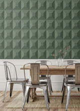 Load image into Gallery viewer, QUADRANT GEO PEEL AND STICK WALLPAPER