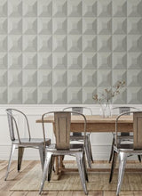 Load image into Gallery viewer, QUADRANT GEO PEEL AND STICK WALLPAPER