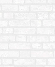 Load image into Gallery viewer, VINTAGE BRICK PAINTABLE PEEL AND STICK PEEL AND STICK WALLPAPER