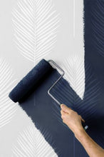 Load image into Gallery viewer, PALM LEAF PAINTABLE PEEL AND STICK PEEL AND STICK WALLPAPER
