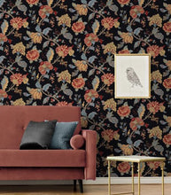 Load image into Gallery viewer, KIANNA JACOBEAN PEEL AND STICK WALLPAPER