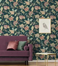 Load image into Gallery viewer, KIANNA JACOBEAN PEEL AND STICK WALLPAPER