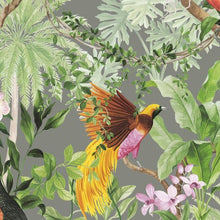 Load image into Gallery viewer, TROPICAL BIRD PEEL AND STICK WALLPAPER