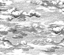 Load image into Gallery viewer, CLOUDS PEEL AND STICK WALLPAPER