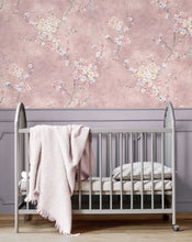 Load image into Gallery viewer, FLORAL BLOSSOM PEEL AND STICK WALLPAPER