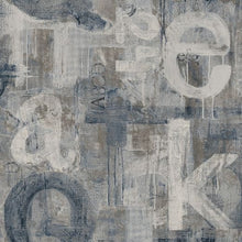Load image into Gallery viewer, GRAPHIC LETTERS PEEL AND STICK WALLPAPER