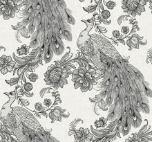 Load image into Gallery viewer, PEACOCK PEEL AND STICK WALLPAPER