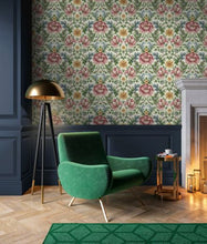Load image into Gallery viewer, FLORAL GARDEN PEEL AND STICK WALLPAPER