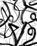 Graphic Linework - Ebony