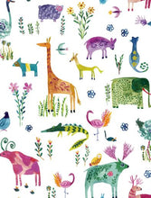 Load image into Gallery viewer, ANIMALS PEEL AND STICK WALLPAPER