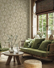 Load image into Gallery viewer, THORNTON VINTAGE DAMASK PEEL AND STICK WALLPAPER