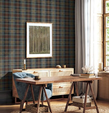 Load image into Gallery viewer, THORNBURY TAILORED PLAID PEEL AND STICK WALLPAPER