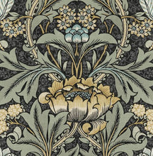 Load image into Gallery viewer, ACANTHUS FLORAL PEEL AND STICK WALLPAPER