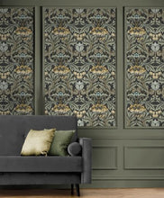 Load image into Gallery viewer, ACANTHUS FLORAL PEEL AND STICK WALLPAPER