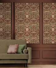 Load image into Gallery viewer, ACANTHUS FLORAL PEEL AND STICK WALLPAPER
