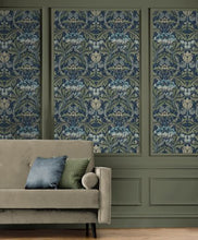 Load image into Gallery viewer, ACANTHUS FLORAL PEEL AND STICK WALLPAPER