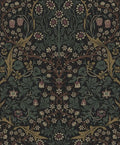 Victorian Garden - Aegean Blue & Warm Stone