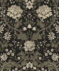 Honeysuckle Trail - Ivory & Grey