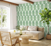 Load image into Gallery viewer, PARADISE PALMS PEEL AND STICK WALLPAPER