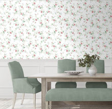 Load image into Gallery viewer, BLOSSOM FLORAL TRAIL PEEL AND STICK WALLPAPER