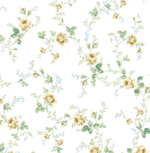 Blossom Floral Trail - Blush & Spearmint