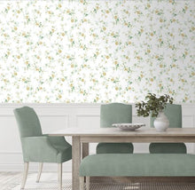 Load image into Gallery viewer, BLOSSOM FLORAL TRAIL PEEL AND STICK WALLPAPER
