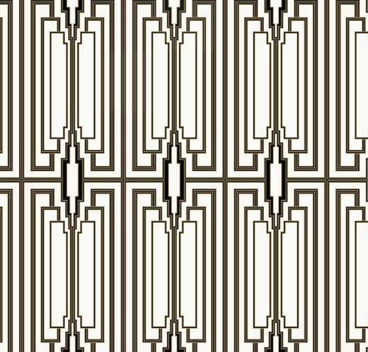Manhattan Deco - Ebony & Gold