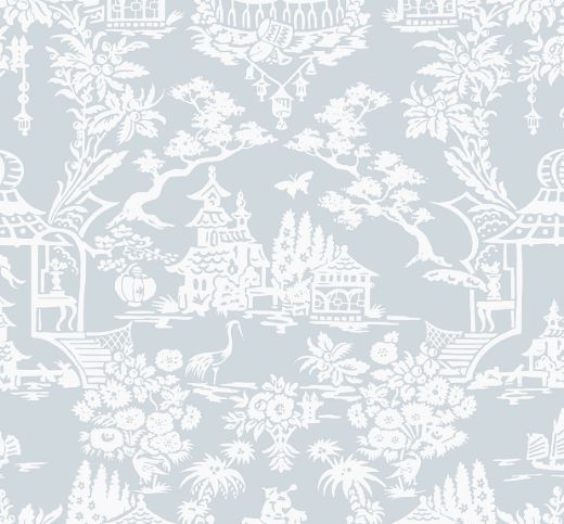Garden Chinoiserie - Blue Dusk