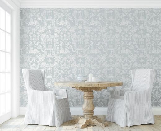 Garden Chinoiserie - Blue Dusk