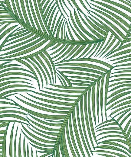 Tossed Palm Fronds - Greenery