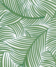 Load image into Gallery viewer, TOSSED PALM FRONDS PEEL AND STICK WALLPAPER