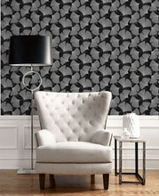 Load image into Gallery viewer, TOSSED GINKGO LEAF PEEL AND STICK WALLPAPER