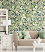 Load image into Gallery viewer, BLOSSOMING BIRDS PEEL AND STICK WALLPAPER