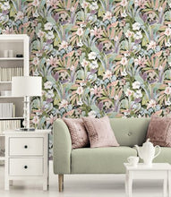 Load image into Gallery viewer, BLOSSOMING BIRDS PEEL AND STICK WALLPAPER