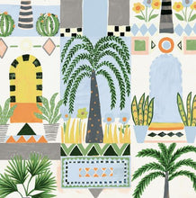 Load image into Gallery viewer, TROPICAL FACADE PEEL AND STICK WALLPAPER