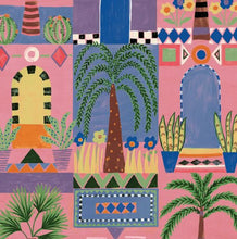 Load image into Gallery viewer, TROPICAL FACADE PEEL AND STICK WALLPAPER